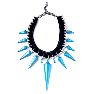Spiked Choker With Lace Detail PNG Obv36 PNG