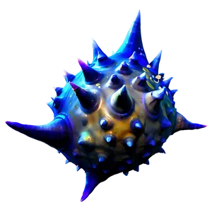 Spikes Underwater Creatures PNG Ibs PNG