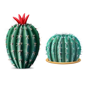 Spiky Cactus Emoji PNG 5 PNG