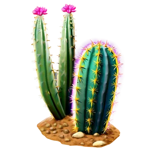 Spiky Cactus Png 05032024 PNG image