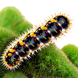 Spiky Caterpillar Danger PNG 05232024 PNG