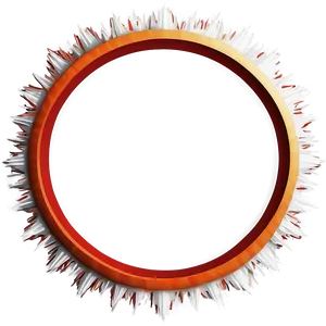 Spiky Circle Frame PNG 06122024 PNG