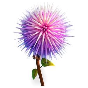 Spiky Flower Bloom PNG 06122024 PNG
