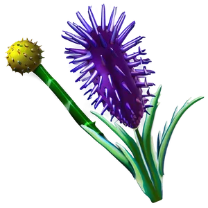 Spiky Flower Bloom PNG Pge77 PNG
