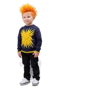 Spiky Hair Boy PNG Ffq82 PNG