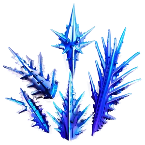 Spiky Ice Crystals PNG Vaf37 PNG