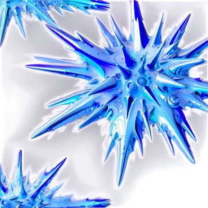 Spiky Ice Crystals PNG Vpg47 PNG