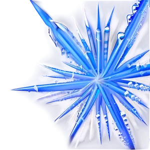 Spiky Ice Crystals PNG Wee24 PNG