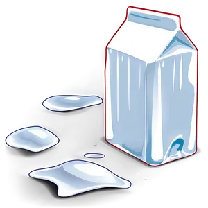 Spilled Milk Carton Png 59 PNG image