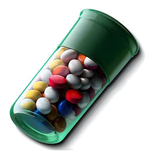 Spilled Pill Bottle Png 05252024 PNG image