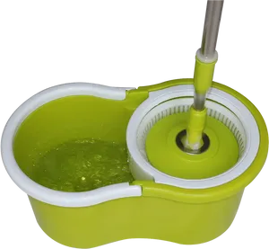 Spin Mop Bucket System PNG image