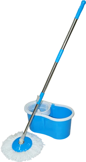 Spin Mop With Bucket System PNG image