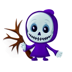 Spine-chilling Halloween Cartoon PNG 06252024 PNG