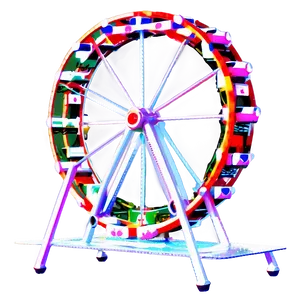 Spinning Ferris Wheel Animation Png 24 PNG image