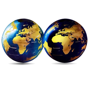 Spinning Globe Animation Png 05042024 PNG image