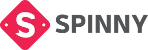 Spinny Logo Red Diamond Shape PNG image