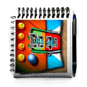 Spiral Bound Notebook PNG 05252024 PNG