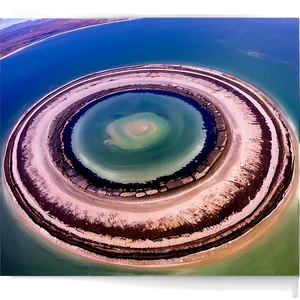 Spiral Jetty Aerial PNG Dso63 PNG