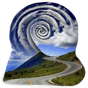 Spiral Mountain Road PNG Oqu