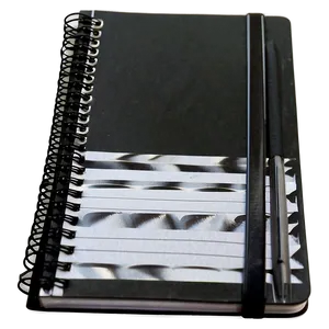 Spiral Notebook B PNG image