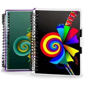 Spiral Notebook For Kids Png 06132024 PNG image