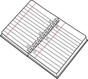 Spiral Notebook Illustration PNG image