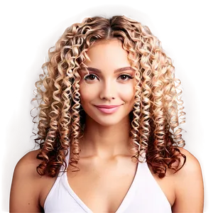 Spiral Perm Curls Png Kgb56 PNG image