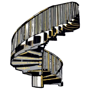 Spiral Staircase Clipart Png Ddq87 PNG image