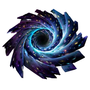 Spiral Wormhole Journey PNG Scd