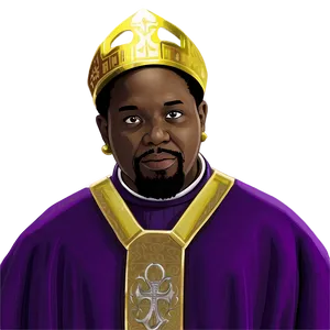 Spiritual Bishop Scene Png 06252024 PNG image