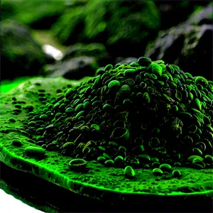 Spirulina Algae Close-up Png Dtl PNG image