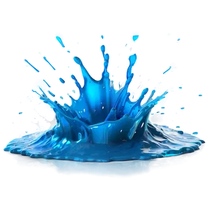 Splash D PNG image