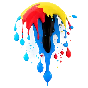 Splashed Paint Splat Png Epn68 PNG image