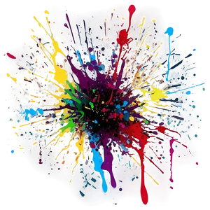 Splatter Abstract Lines Png Ewk79 PNG image