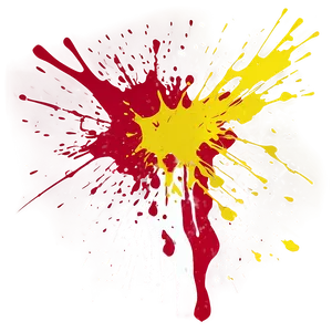 Splatter C PNG image