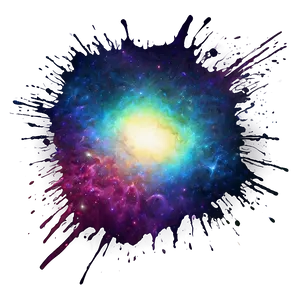 Splatter Galaxy Cosmic Png 14 PNG image