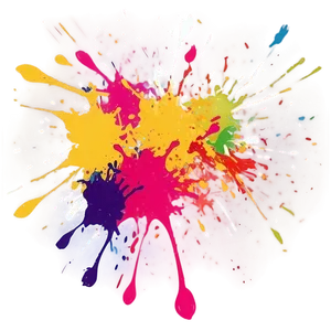 Splatter Paint Abstract Wallpaper PNG 06272024 PNG
