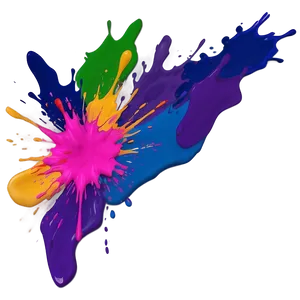 Splatter Paint Abstract Wallpaper PNG 06272024 PNG