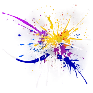 Splatter Paint Fashion Design PNG Rpj59 PNG