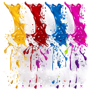 Splatter Paint Party Design Png Lim47 PNG image