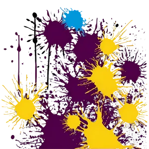 Splatter Paint Pattern Png Wgy78 PNG image