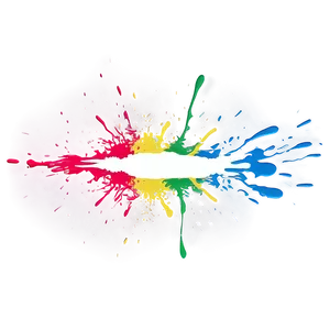 Splatter Paint Streak PNG 26