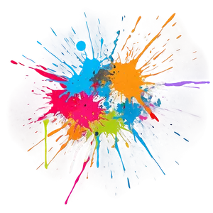 Splatter Paint Textured Background PNG Ktx PNG