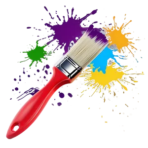Splatter Paintbrush Splat PNG Smj13 PNG