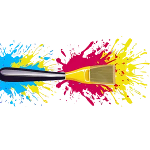 Splatter Paintbrush Splat PNG Var PNG
