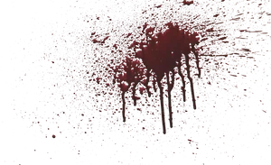 Splattered Bloodon Dark Background.jpg PNG image