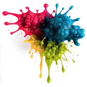 Splattered Ink Splat Png 06122024 PNG image