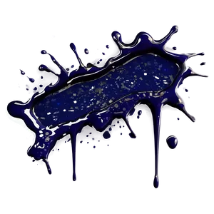 Splattered Ink Splat PNG 06122024 PNG