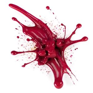 Splattered Red Ink PNG Tky99 PNG