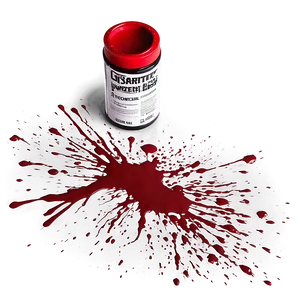 Splattered Red Paint Png 55 PNG image